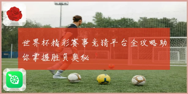 世界杯精彩赛事竞猜平台全攻略助你掌握胜负奥秘